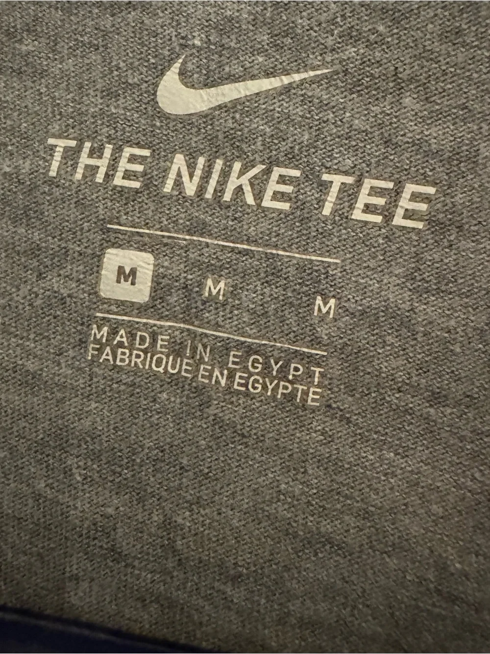 Nike Grey/White The Nike Tee Graphic Shirt